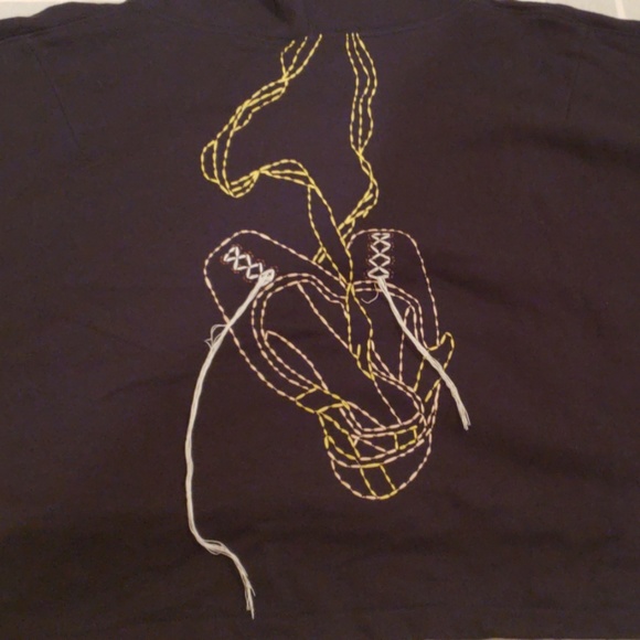 Zara Sleeveless Hoodie Sweatshirt Ballet XS/S - Picture 5 of 7